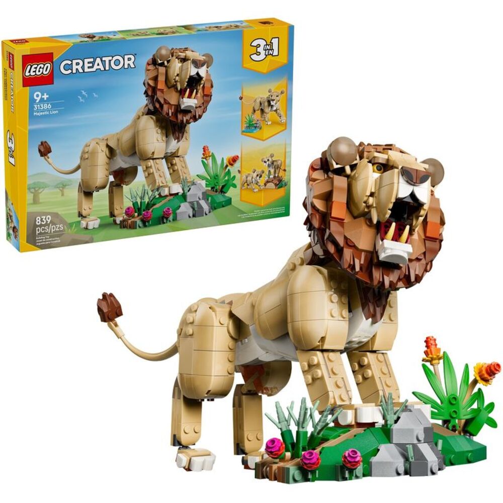 LEGO® Creator Wild Animals: Majestic Lion 31386  COLLECTIBLES